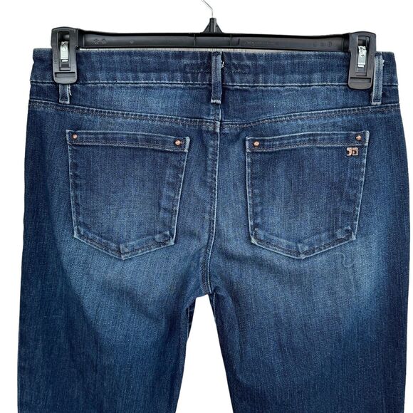 Joe’s SZ W29 Chelsea Skinny Jeans Low-Rise Zip-Fly Hoxton Wash Whiskered Womens - Picture 6 of 11